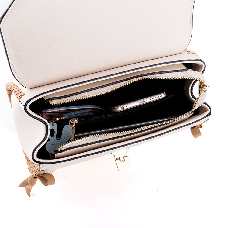 String Decoration Factory Wholesale PU Leather Handbag
