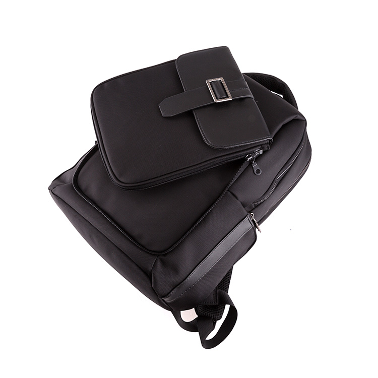 Removable Front Pocket Men Business Laptop Backpack