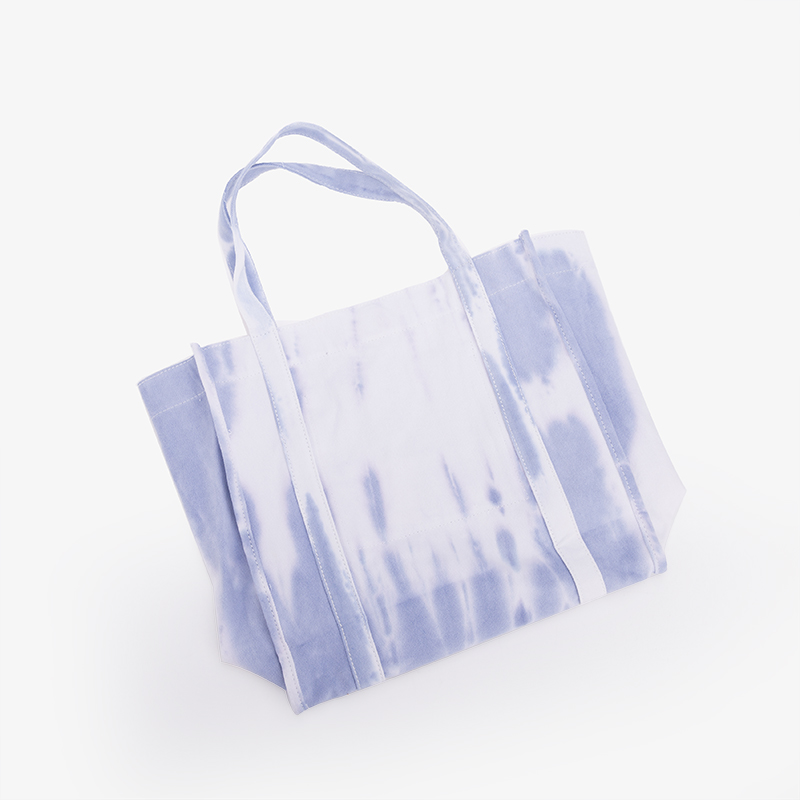 Canvas Bag Tie-dye Fabric Women Handbag