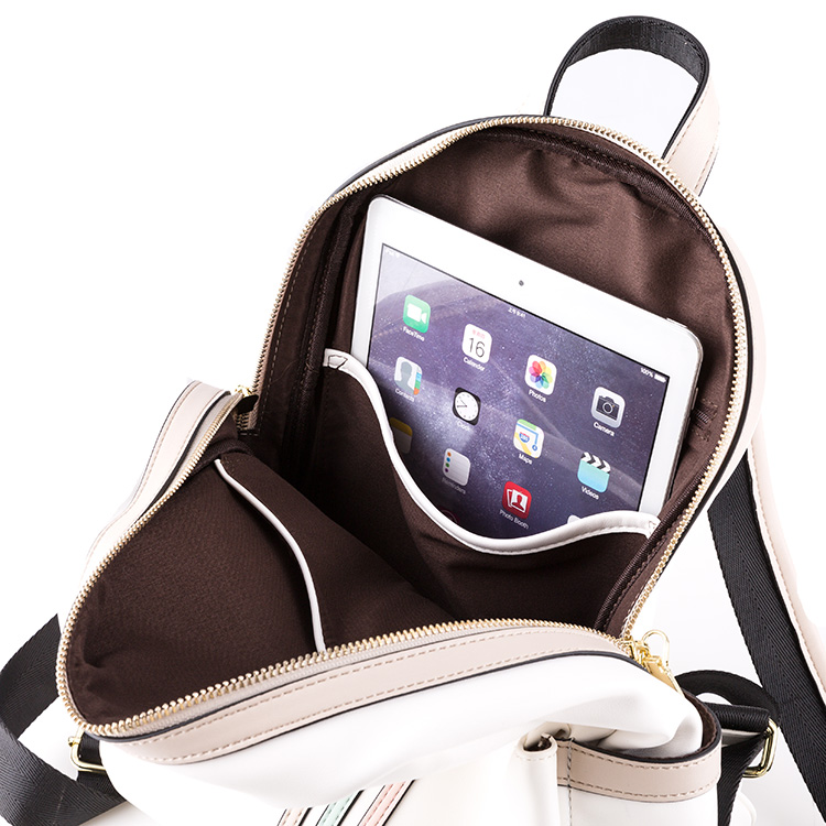 Women's Shoulder Bagpack Fashion PU Backpack 