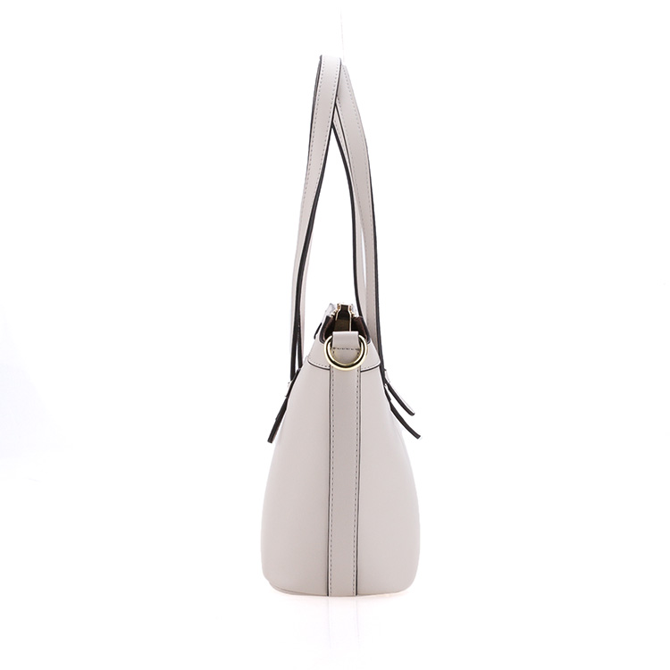 Beige Color Classic PU Fashion Ladies Bag Handbag